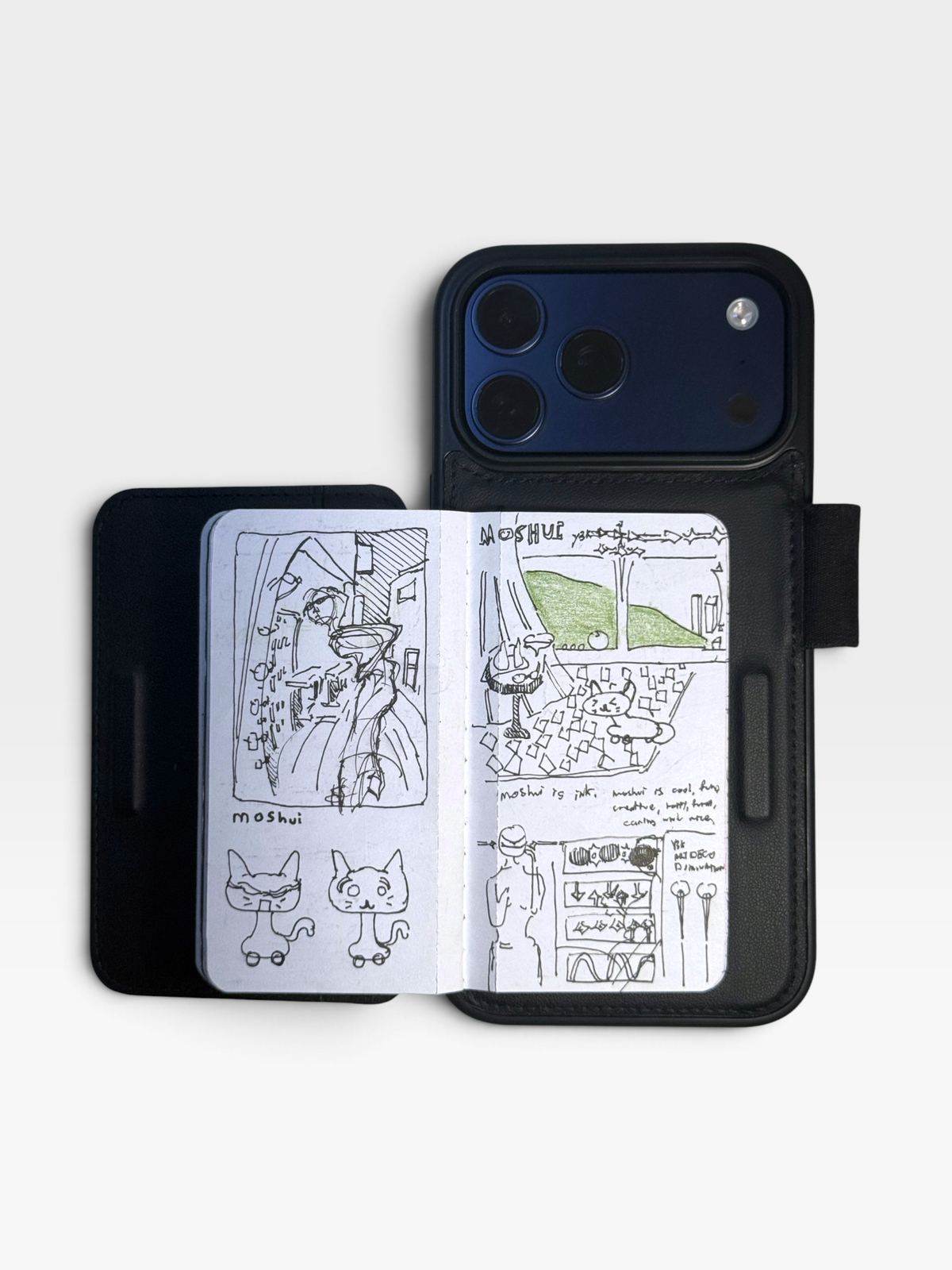 The Sketchbook Case - Matte Black