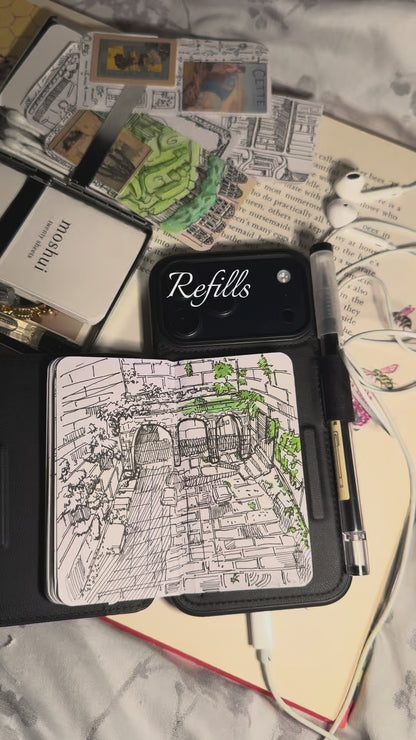 The Sketchbook Case - Matte Black